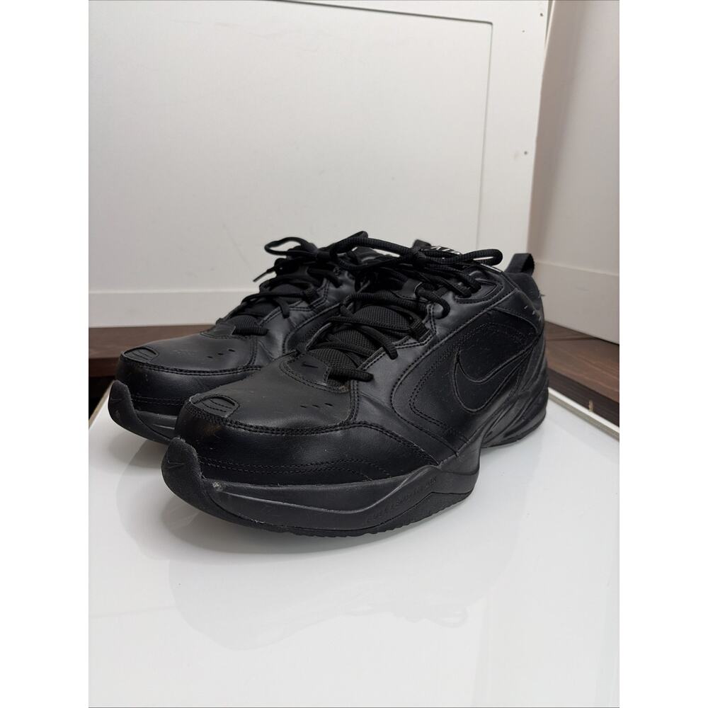 Nike Monarch IV Black Training Shoe 416355-001 Size 13 4E Wide